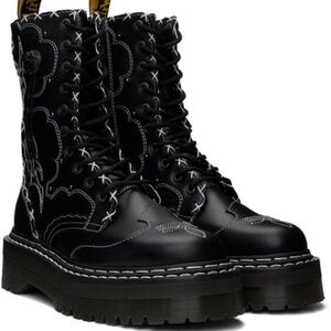Dr. Martens Men's Jadon Hi LIMITED EDITION x Gothic Americana Black Wanama RARE!